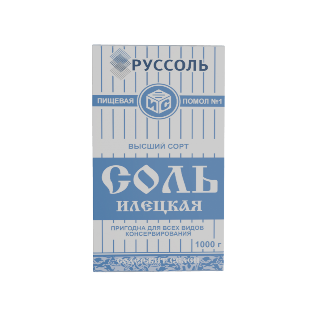 Соль пищевая фасовка 1 кг