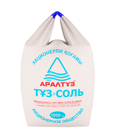 Галит технический «Аралтуз» Первый сорт, тип B (МКР 1000кг)