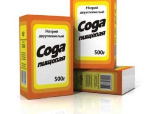 Сода пищевая (картонная пачка 500г)